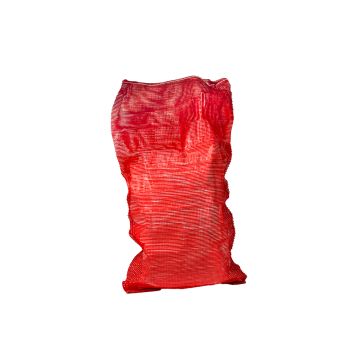 Worek Ażurowy - Drejerowy ziemniaki i drewno pomarańczowy 50kg, 60x110 cm  Mocny