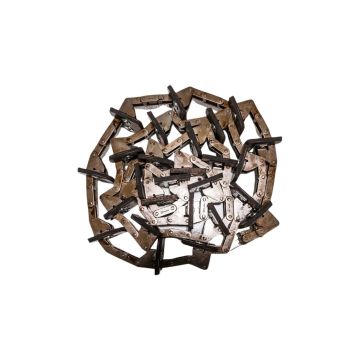 Przenośnik łańcuchowy kpl. 26 łopatek 619298 .dł. 104 rolki plus spinka