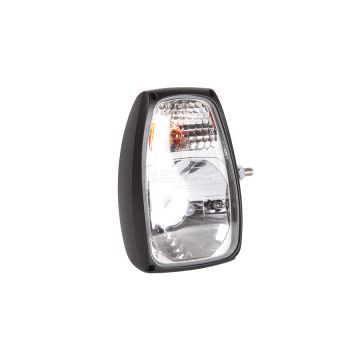 Reflektor przedni lewy  h4 4f  l-225x150+obudowa z dolnym moco.