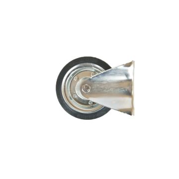 Koło metalowe gumowane stałe 160x44 KMG