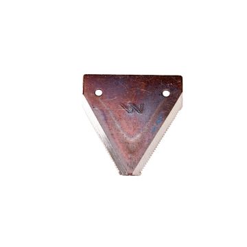 Nóż listwy nożowej ząbkowanie od spodu WKZ80X2,5 - paczka 20 sztuk