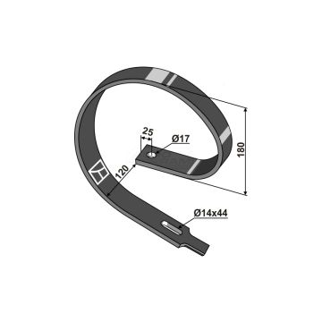 SPRĘŻYNA ZEWNĘTRZNA 3000301 IND