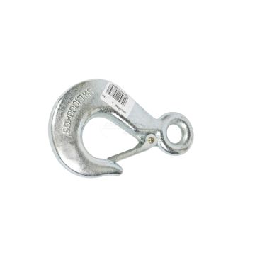 Hak z uchem+ zabezpieczenie DIN 689