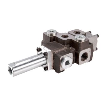 Rozdzielacz hydrauliczny 1-sekcyjny max przepływ 40L sterowany na linkę