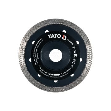 Tarcza do cięcia i szlifowania ceramiki oraz gresu bez uszczerbień YATO 125 mm