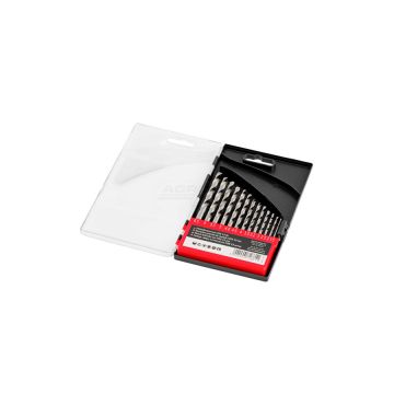 Komplet wierteł do metalu HSS 13 sztuk Schmith