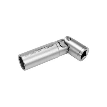 Nasadka do świec uniwersalna dwunastokątna YATO 3/8", 14 mm