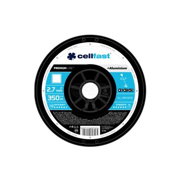 Żyłka na szpuli PREMIUM - kwadrat 2,7 mm 350 m