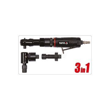 Zestaw pneumatyczny 3w1 grzechotka/szlifierka prosta/szlifierka kątowa YATO
