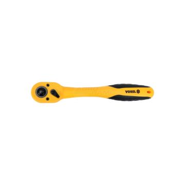 Grzechotka powlekana 1/2" CrV 72 Zęby (VOREL)