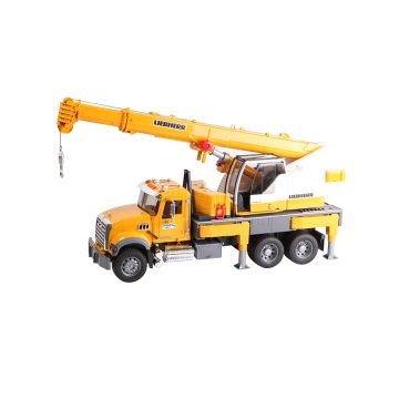 Ciężarówka dźwigowa MACK Granite Liebherr Bruder 02818 BR02818 BRUDER