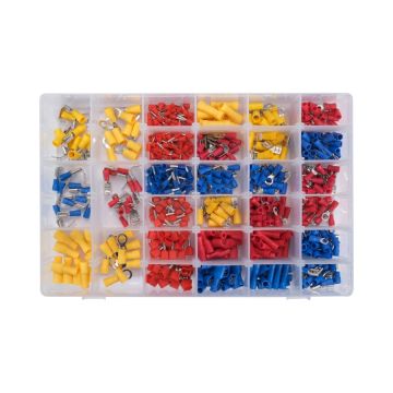 Zestaw złączy elektrycznych YATO 600 elementowy