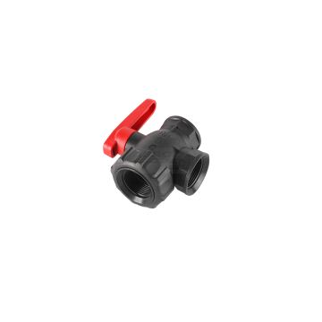 Zawór KULOWY 3-DROŻNY 1 1/4" ARAG