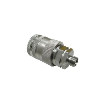 Szybkozłącze hydrauliczne gniazdo M14x1,5 gwint zewnętrzny EURO PUSH-PULL 9100814G ISO 7241-A WARYŃSKI Waryński