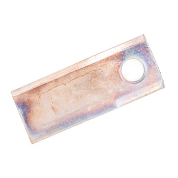 NOŻYK KOSIARKI PRAWY 120X48X4 Fi 18,5 mm ORYGINAŁ - paczka 25 szt