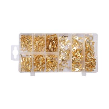 Zestaw samochodowych złączy elektrycznych YATO 450 elementowy