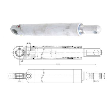 CYLINDER CN2E-32/200B PODNOSZENIE MOTOWIDEŁ 5040995170 Skrawmet