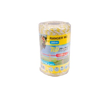 Plecionka Ranger biało-zółta fi 2,5mm/200m.