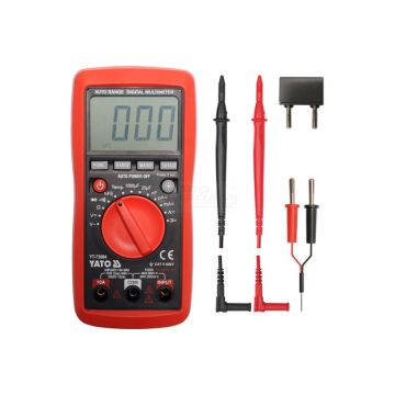 Multimetr/miernik cyfrowy automatyczny zakres pomiaru YATO