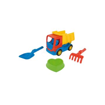 Tech Truck Auta Budowlane z Akcesoriami do Piasku