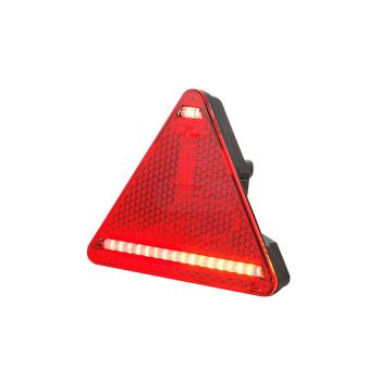 Lampa zespolona tylna prawa, 12V-24V + przewody 185cm YLY-S 5x0,75mm2, diody