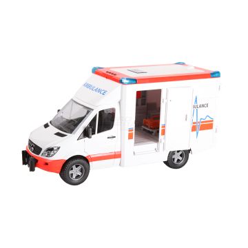 Ambulans MB Sprinter z figurką ratownika Bruder 02676 BR02676 BRUDER