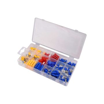 Zestaw złączy elektrycznych YATO mix 160 elementowy