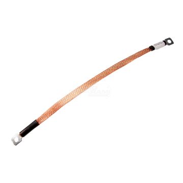 Przewód masowy plecionka 17x450/fi40,5+fi10,5