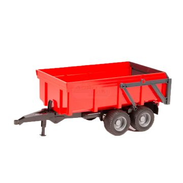 Przyczepa wywrotka dwuosiowa czerwona Bruder 02211 BR02211 BRUDER