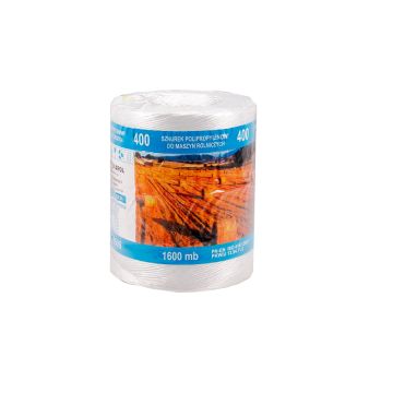 Sznurek rolniczy TEX2500 1600m 4kg biały TEGAFOL