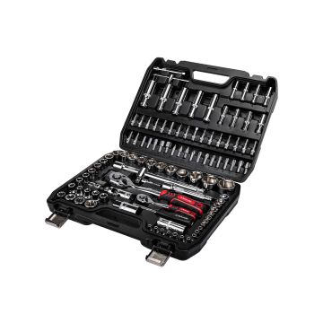 Zestaw kluczy nasadowych 108 sztuk Schmith