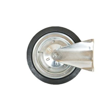 Koło metalowe gumowane stałe 250x50 KMG