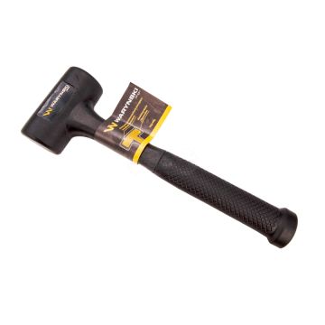 Młotek gumowy czarny 900g  WARYŃSKI