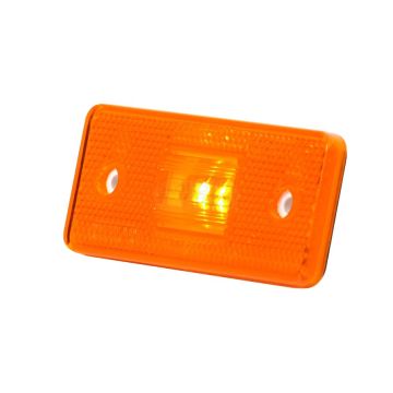 Lampa zespolona pozycyjna boczna, 12V-24V + przewody 22cm LgY-S 0,75mm2, diody