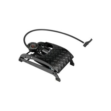 Pompka nożna dwutłokowa z manometrem YATO