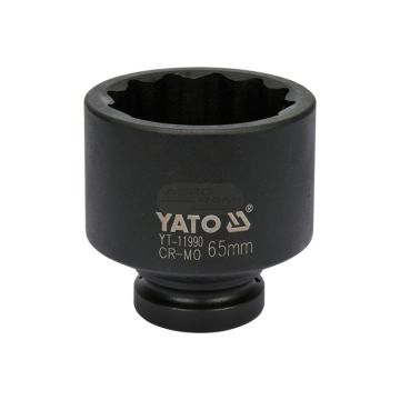 Nasadka udarowa dwunastokątna do piast YATO 1" 65 mm