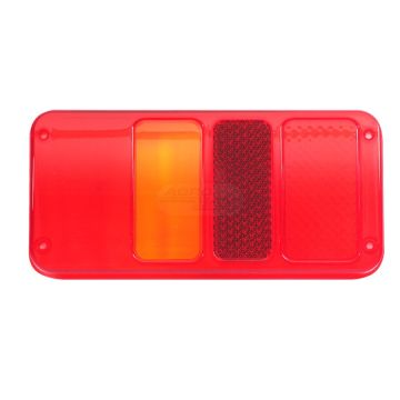 Klosz lampy z urządzeniem odblaskowym lewy