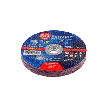 Tarcza do cięcia metalu SQ Schmith 125x1,0mm