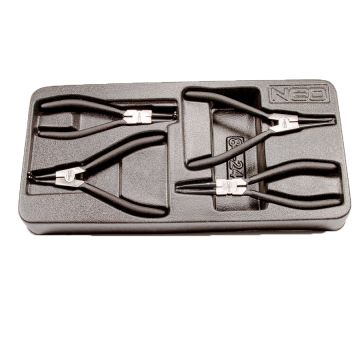 Szczypce segera do pierscieni osadczych zest 4szt