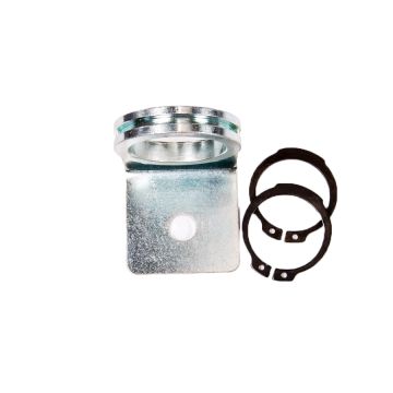 Uchwyt pojedyńczy z pierścieniami segera dla szybkozłączy EURO