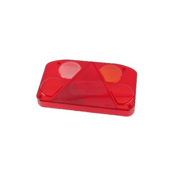 Klosz lampy zespolonej z trójkątem odblaskowym HOR68 (prawy ze światłem cofania )