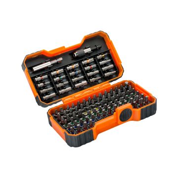 Zestaw bitów i końcówek 1/4" mix 100 elementowy BAHCO