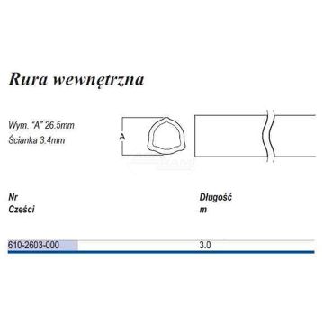 Rura, trójkąt D26  T-3wew