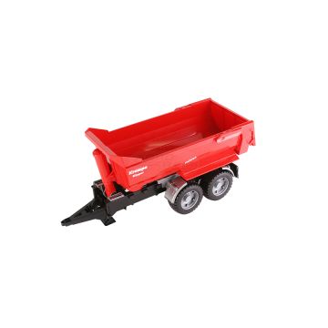 Przyczepa wywrotka typu half-pipe firmy Krampe typu tandem Bruder 2225 BR02225 BRUDER