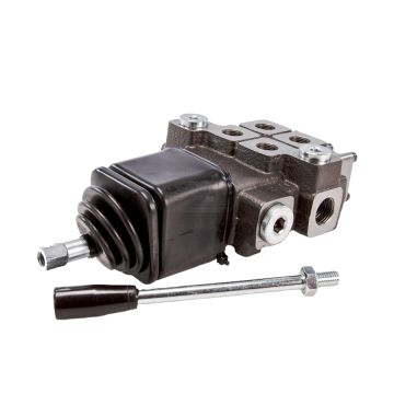 Rozdzielacz hydrauliczny 2-sekcyjny max 40L z joystickiem