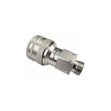 Szybkozłącze hydrauliczne gniazdo M18x1,5 gwint zewnętrzny EURO 9100818G WARYŃSKI Waryński