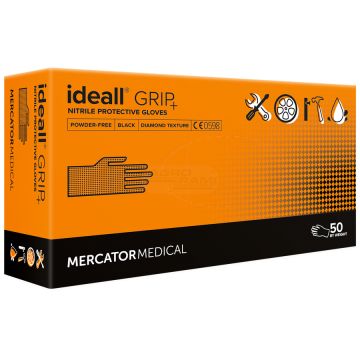 Rękawiczki NITRIL GRIP+ - paczka 50 sztuk