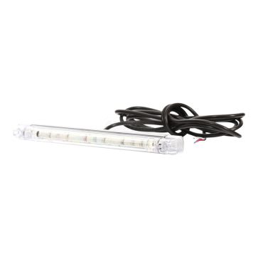 Lampa LED pozycyjna i do jazdy dziennej, 12V-24V + przewody 250cm YLY-S 3x0,5mm2, diody