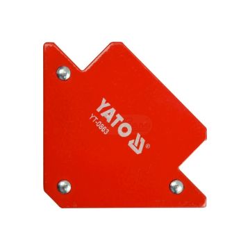 Spawalniczy kątownik magnetyczny YATO 82x120x13 mm