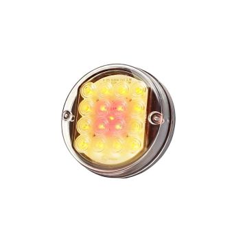 Lampa zespolona tylna, 12V-24V + przewody 38cm LgY-S 0,75mm2, diody